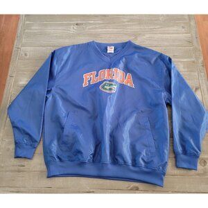 Florida‎ Gators Windbreaker Men's XL Red Oak Sportswear Orange & Blue UF College